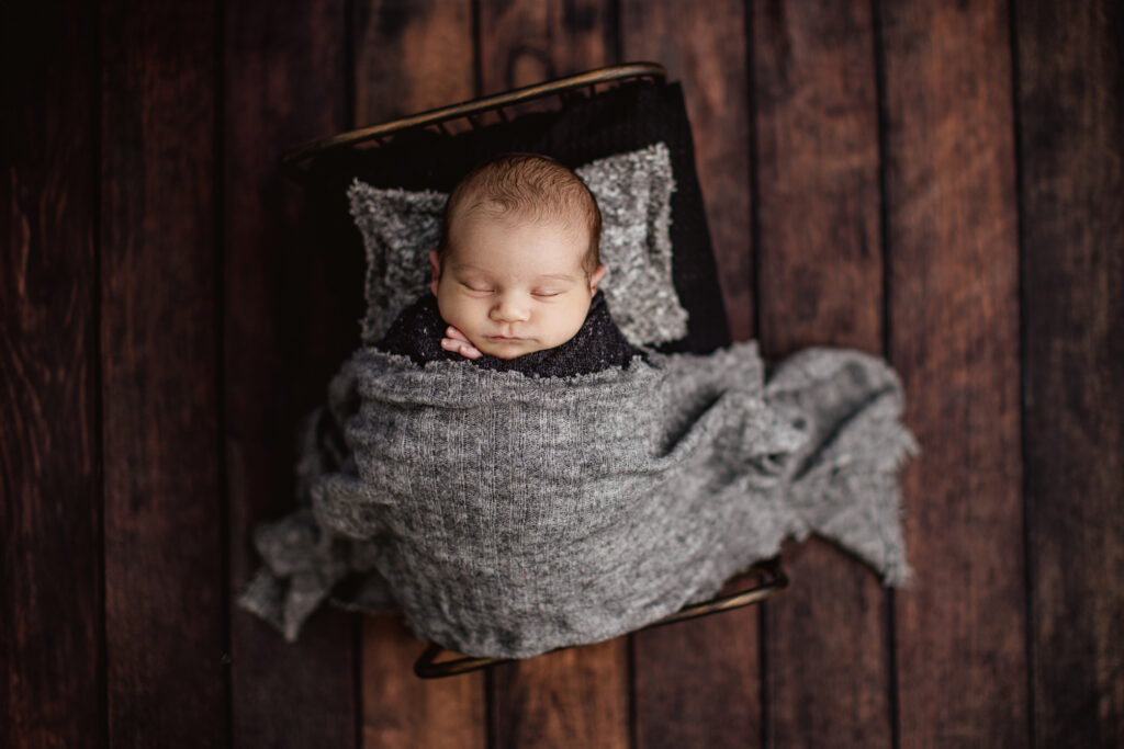Huntsville Newborn Photographer Bed Prop
