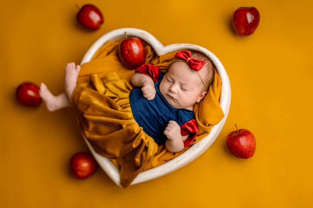 Huntsville Alabama Newborn Photographer Snow White Inspired