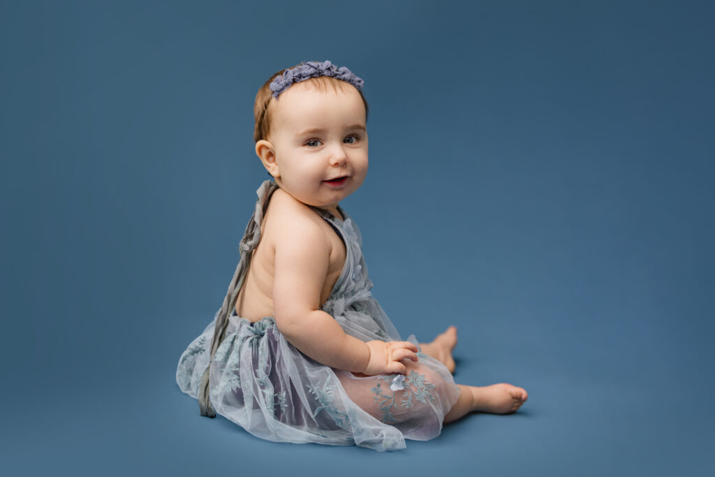 HSV Huntsville Alabama Studio Milestone Baby Photographer Studio