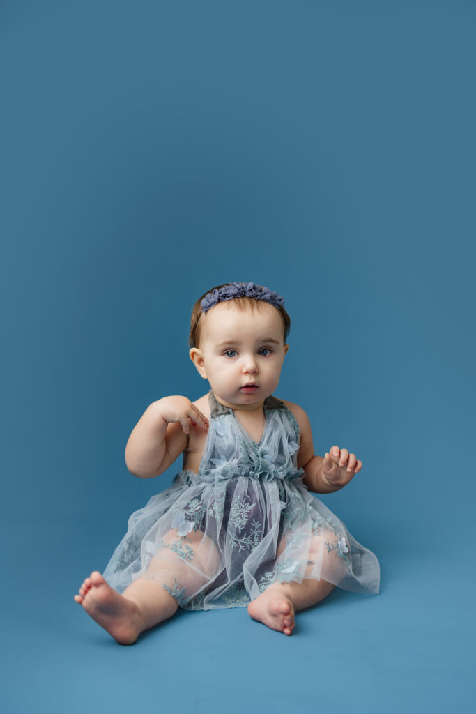 HSV Huntsville Alabama Studio Milestone Baby Photographer Studio