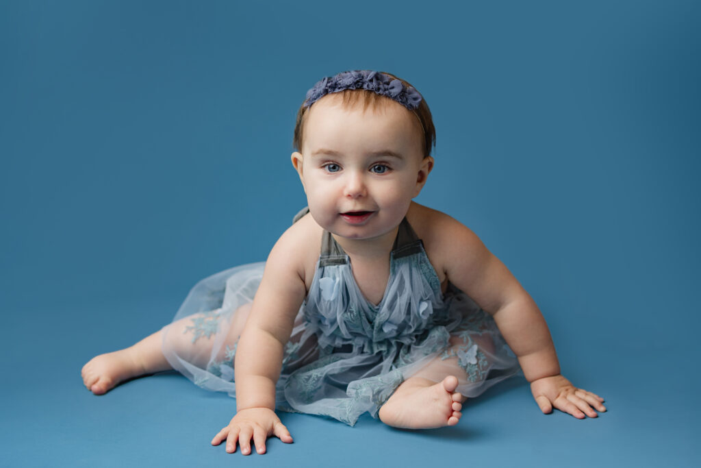 HSV Huntsville Alabama Studio Milestone Baby Photographer Studio