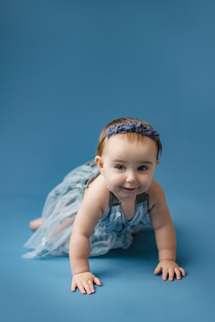 HSV Huntsville Alabama Studio Milestone Baby Photographer Studio