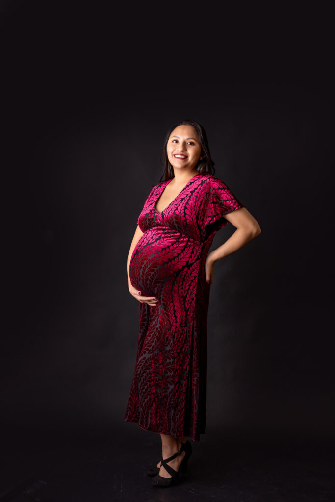 Huntsville Alabama Maternity Session In Studio Harvest AL Newborn Photographer