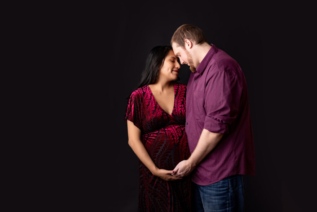 Huntsville Alabama Maternity Session In Studio Harvest AL Newborn Photographer