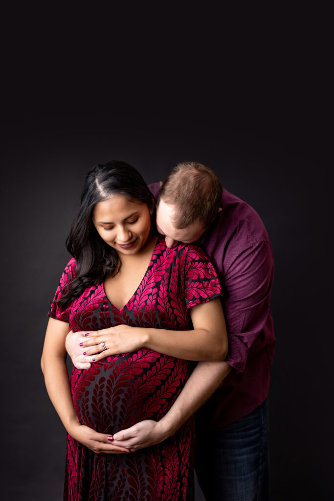 Huntsville Alabama Maternity Session In Studio Harvest AL Newborn Photographer