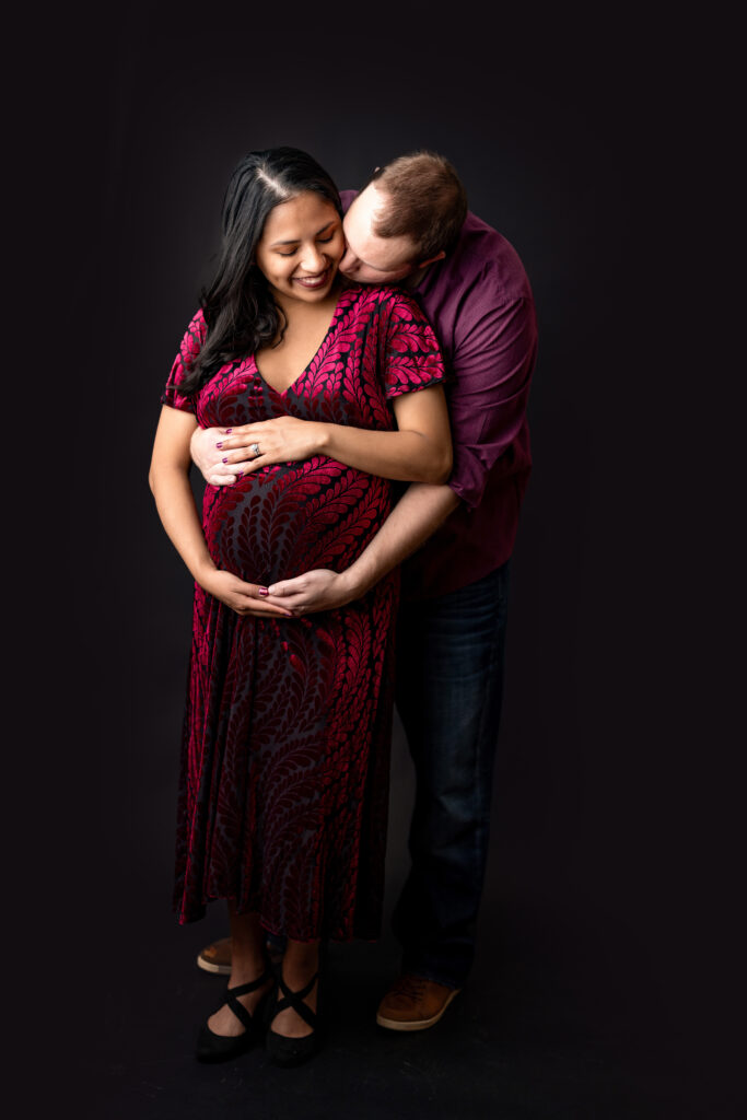 Huntsville Alabama Maternity Session In Studio Harvest AL Newborn Photographer