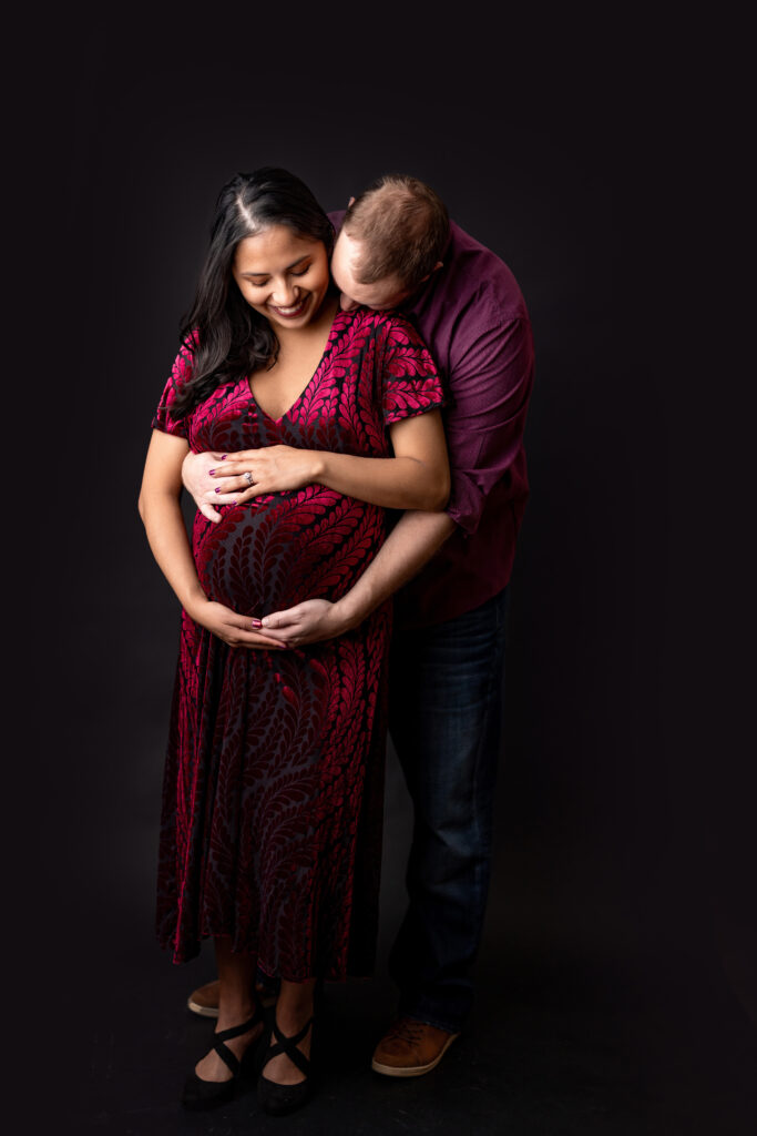 Huntsville Alabama Maternity Session In Studio Harvest AL Newborn Photographer