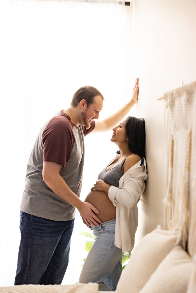 Huntsville Alabama Maternity Session In Studio Harvest AL Newborn Photographer