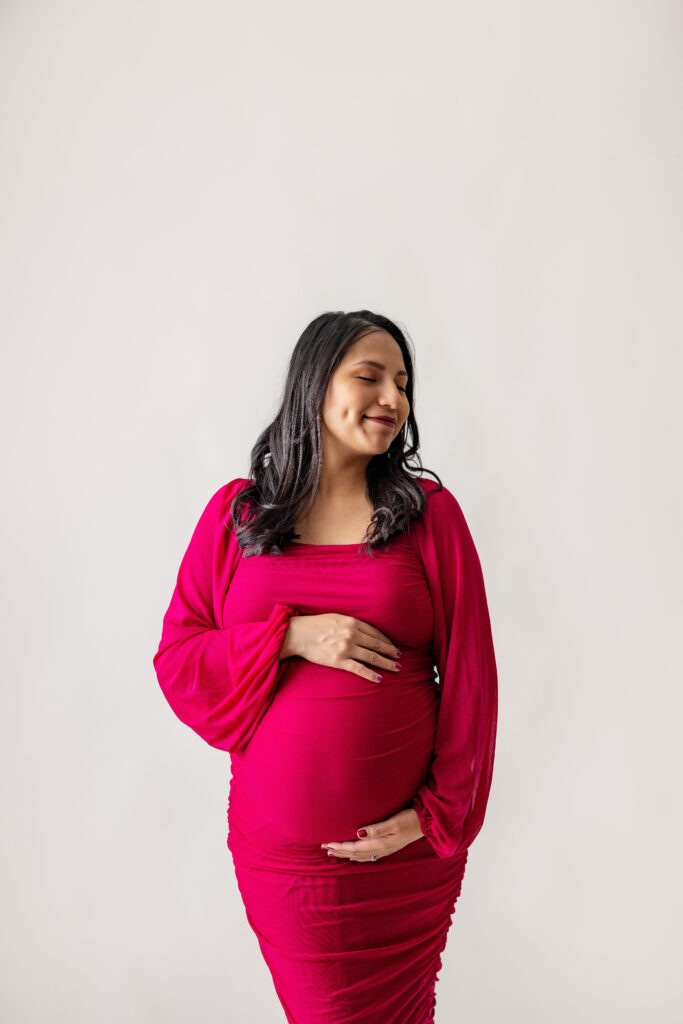 Huntsville Alabama Maternity Session In Studio Harvest AL Newborn Photographer