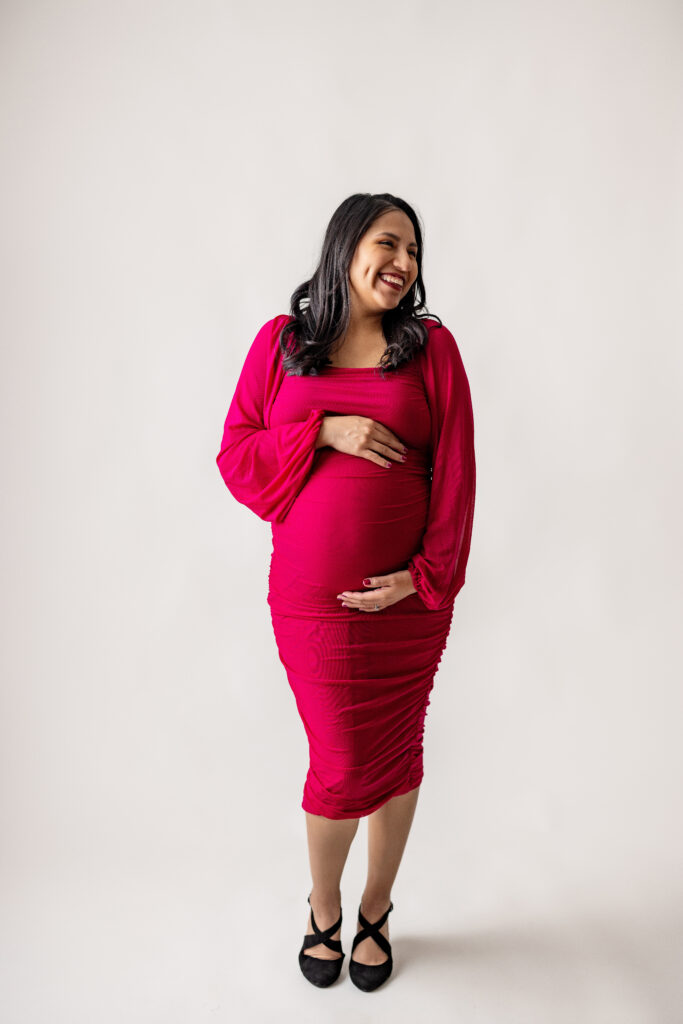 Huntsville Alabama Maternity Session In Studio Harvest AL Newborn Photographer