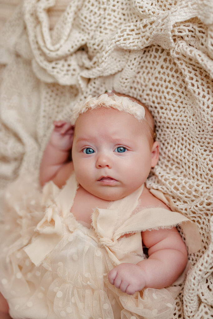 Huntsville Alabama Newborn Photographer 3 Months Old Photography Session Harvest Photo Studio