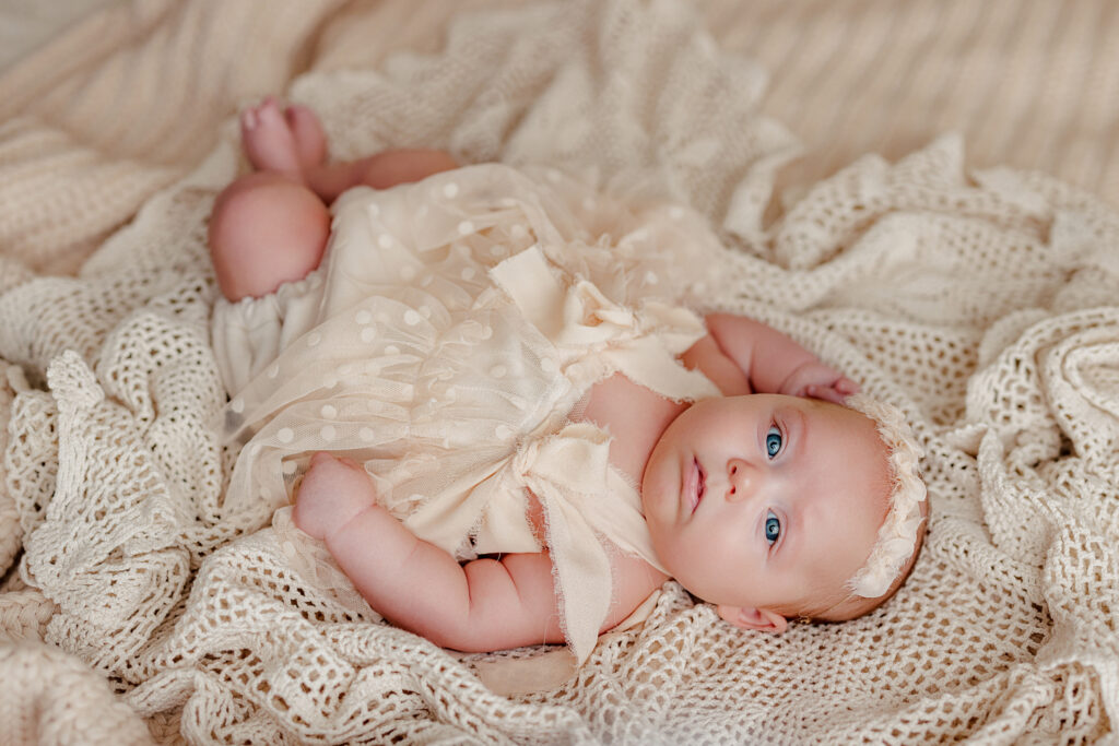 Huntsville Alabama Newborn Photographer 3 Months Old Photography Session Harvest Photo Studio