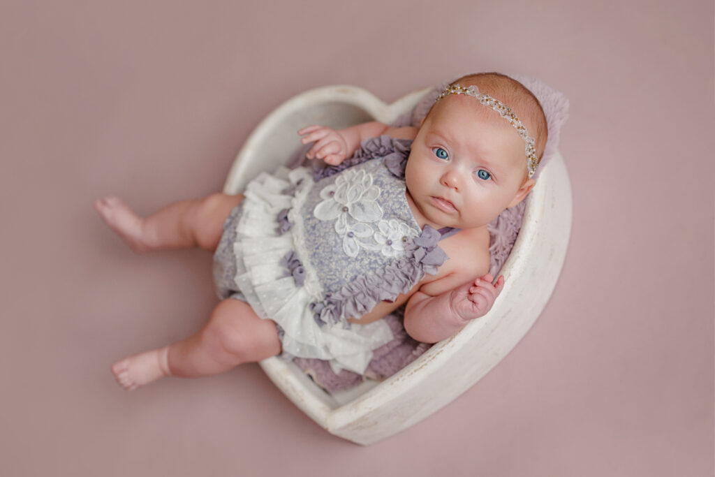 Huntsville Alabama Newborn Photographer 3 Months Old Photography Session Harvest Photo Studio