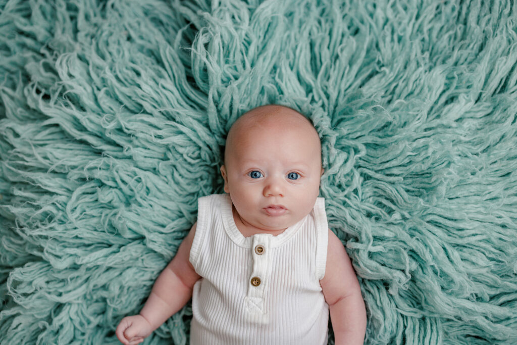 Huntsville Alabama Newborn Photographer 3 Months Old Photography Session Harvest Photo Studio