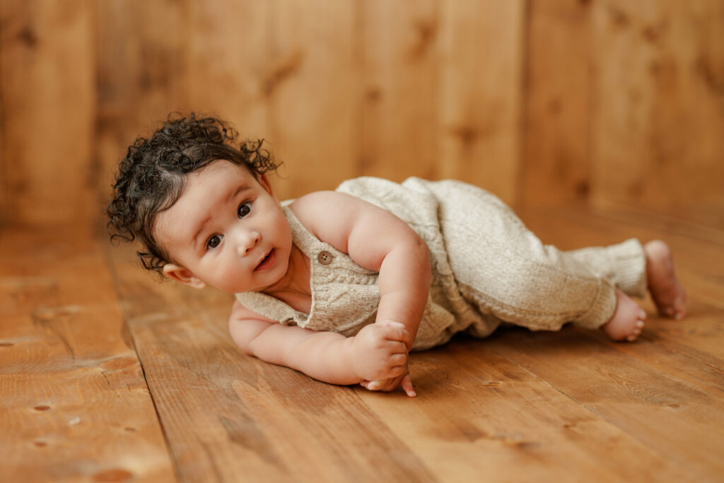 Huntsville Alabama Baby Photographer Six Month Old Session Photo Harvest Studio