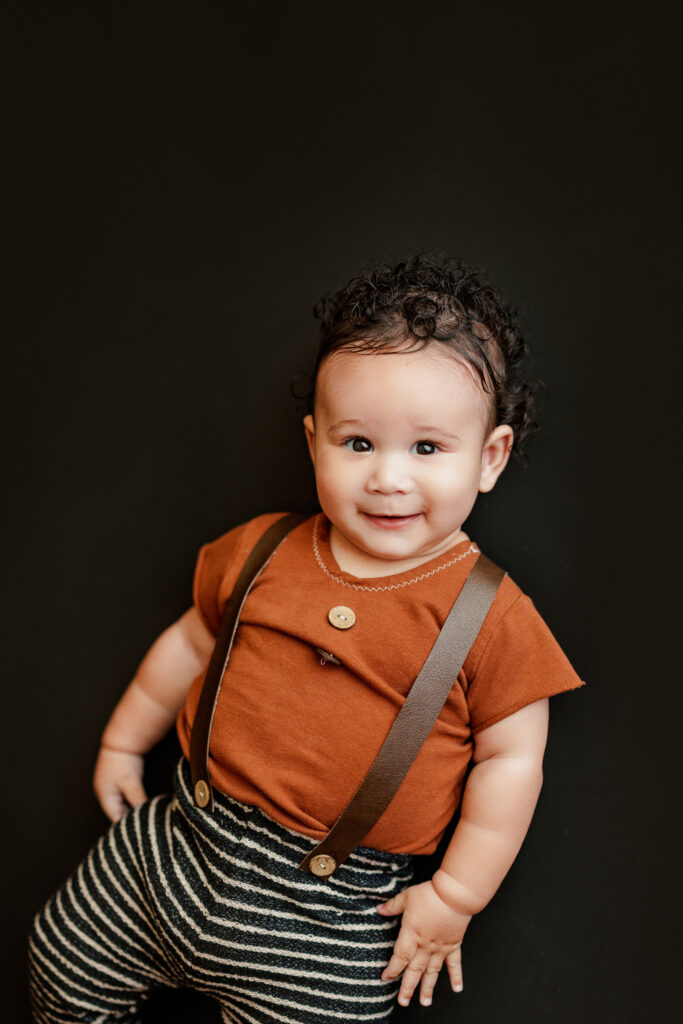 Huntsville Alabama Baby Photographer Six Month Old Session Photo Harvest Studio