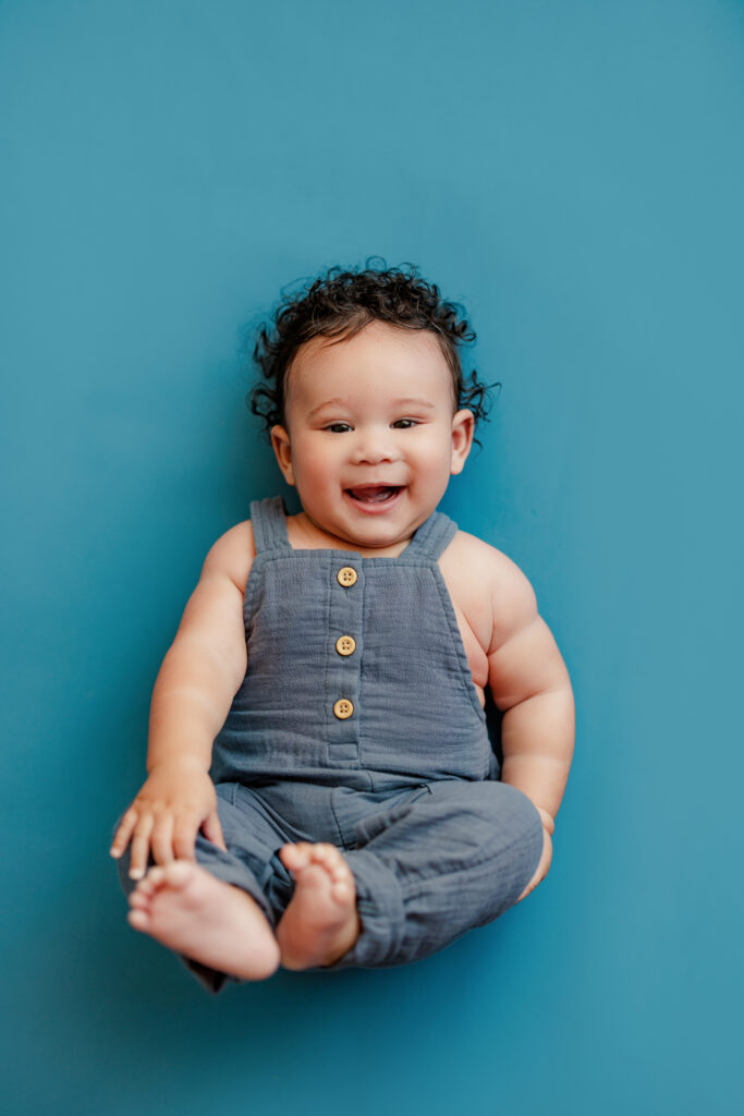 Huntsville Alabama Baby Photographer Six Month Old Session Photo Harvest Studio