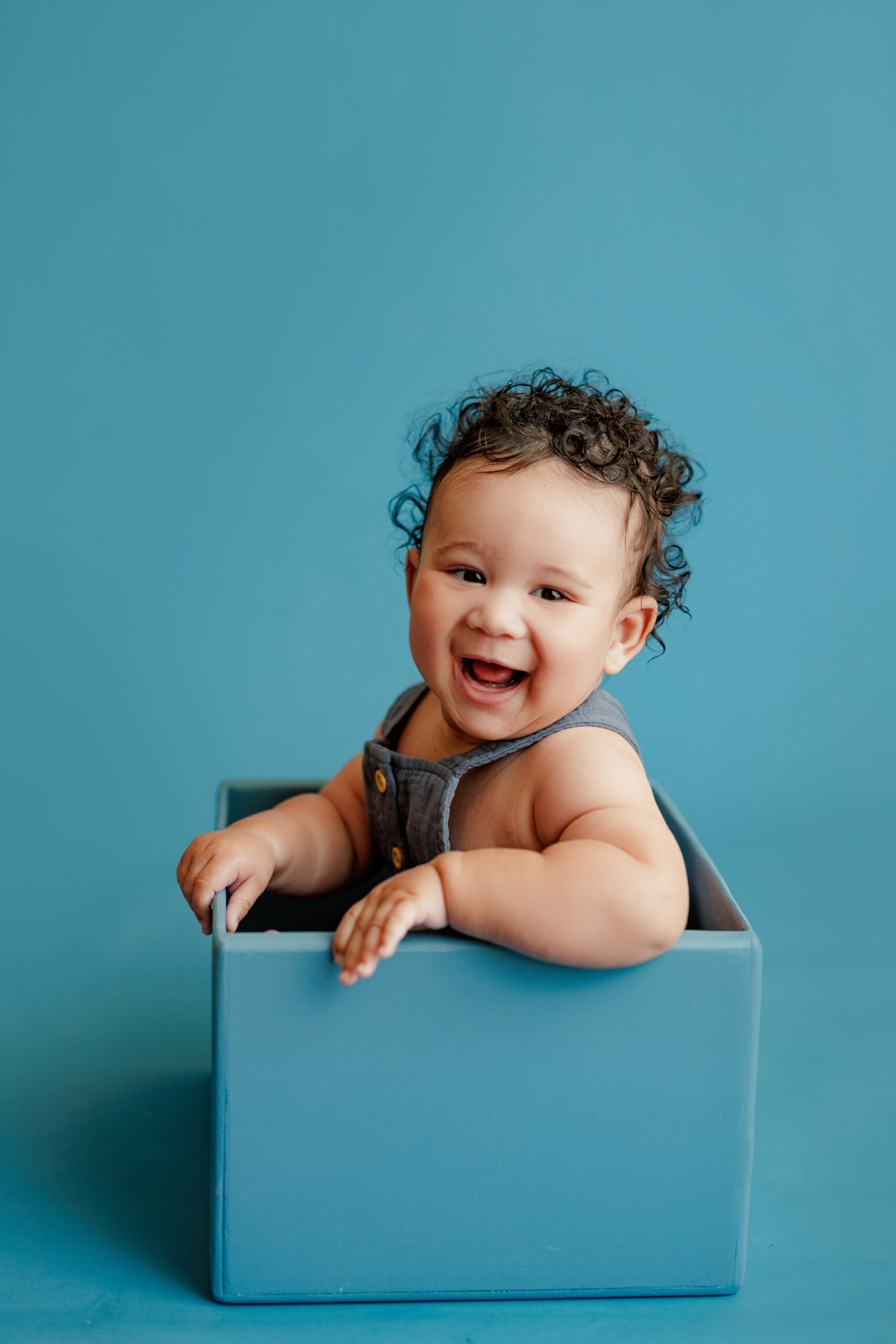 Huntsville Alabama Baby Photographer Six Month Old Session Photo Harvest Studio