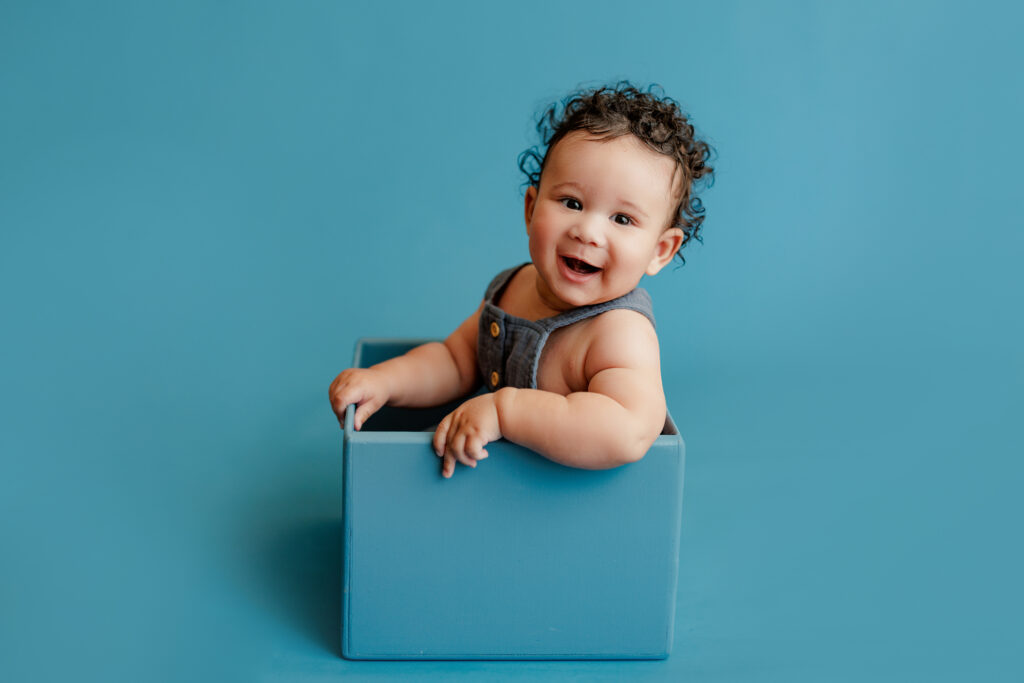 Huntsville Alabama Baby Photographer Six Month Old Session Photo Harvest Studio
