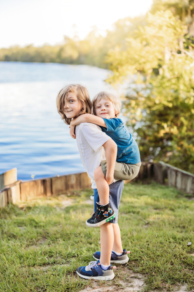 Jacksonville florida Kingsland georgia family photographer nature greenery location