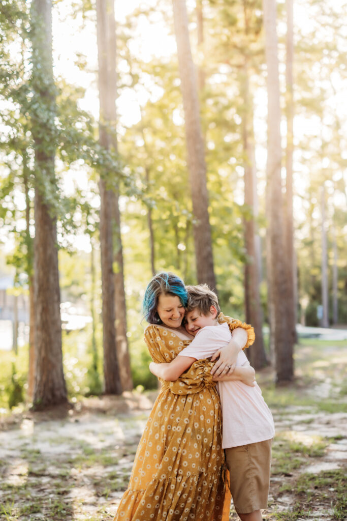 Jacksonville florida Kingsland georgia family photographer nature greenery location