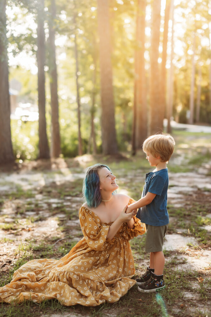 Jacksonville florida Kingsland georgia family photographer nature greenery location