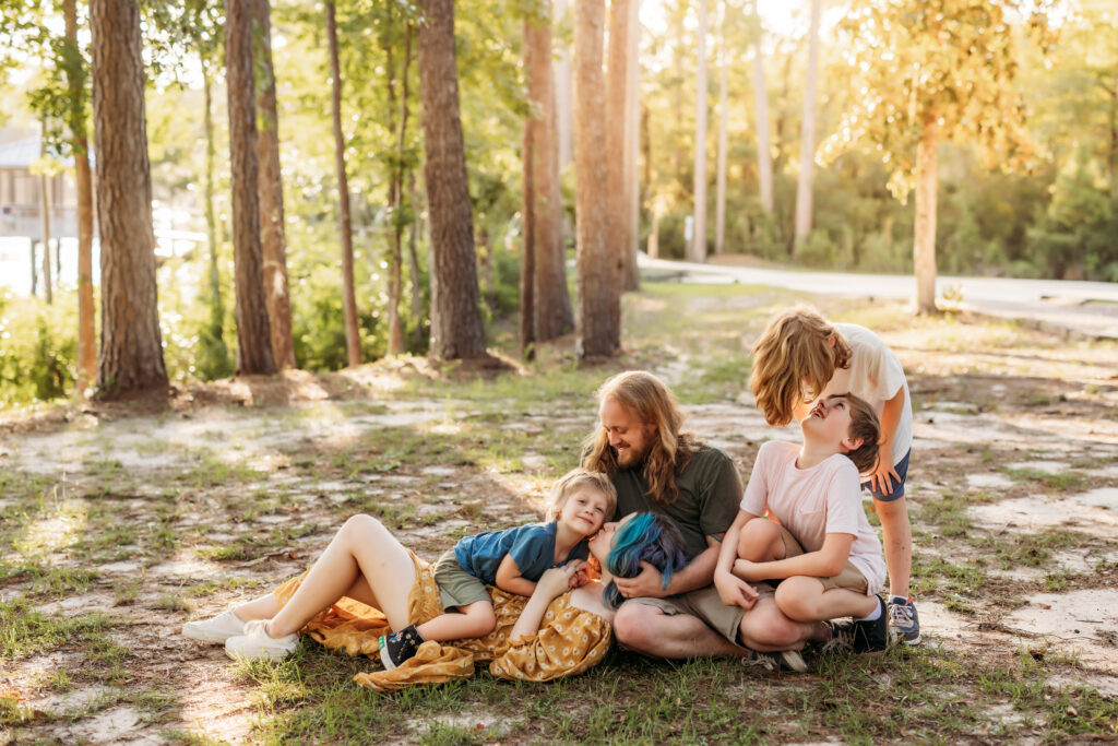 Jacksonville florida Kingsland georgia family photographer nature greenery location