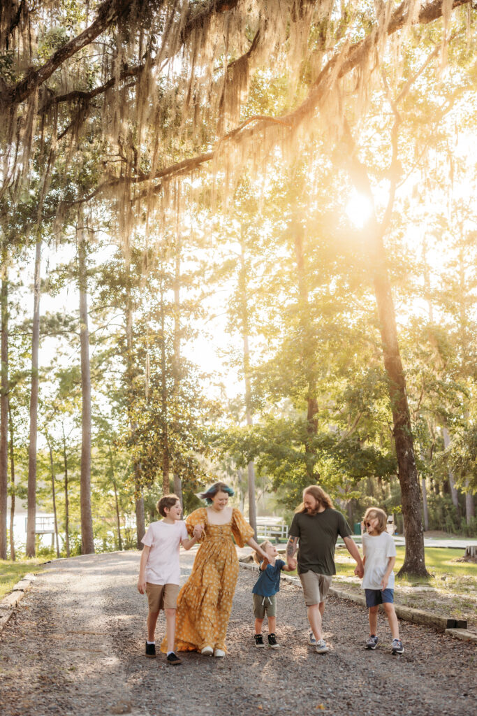 Jacksonville florida Kingsland georgia family photographer nature greenery location
