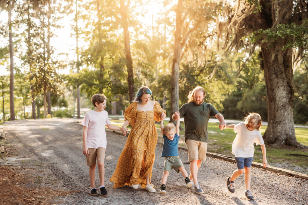Jacksonville florida Kingsland georgia family photographer nature greenery location