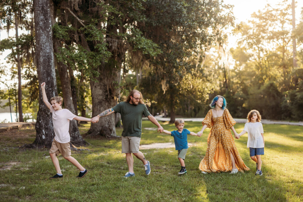 Jacksonville florida Kingsland georgia family photographer nature greenery location