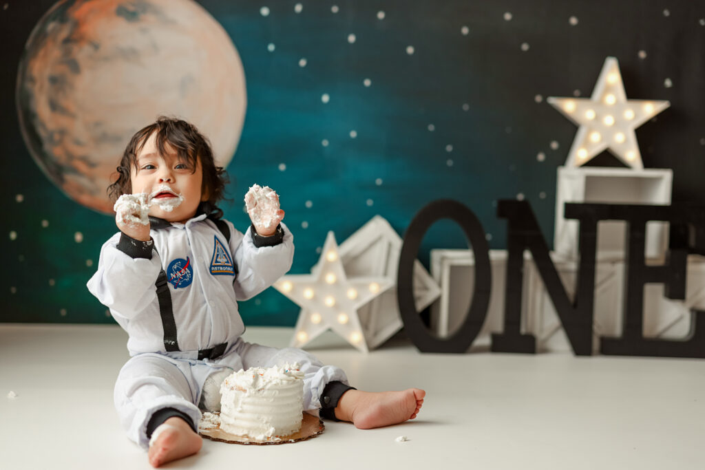 Kingsland Georgia Camden County Jacksonville Florida Cake Smash and Family Photographer