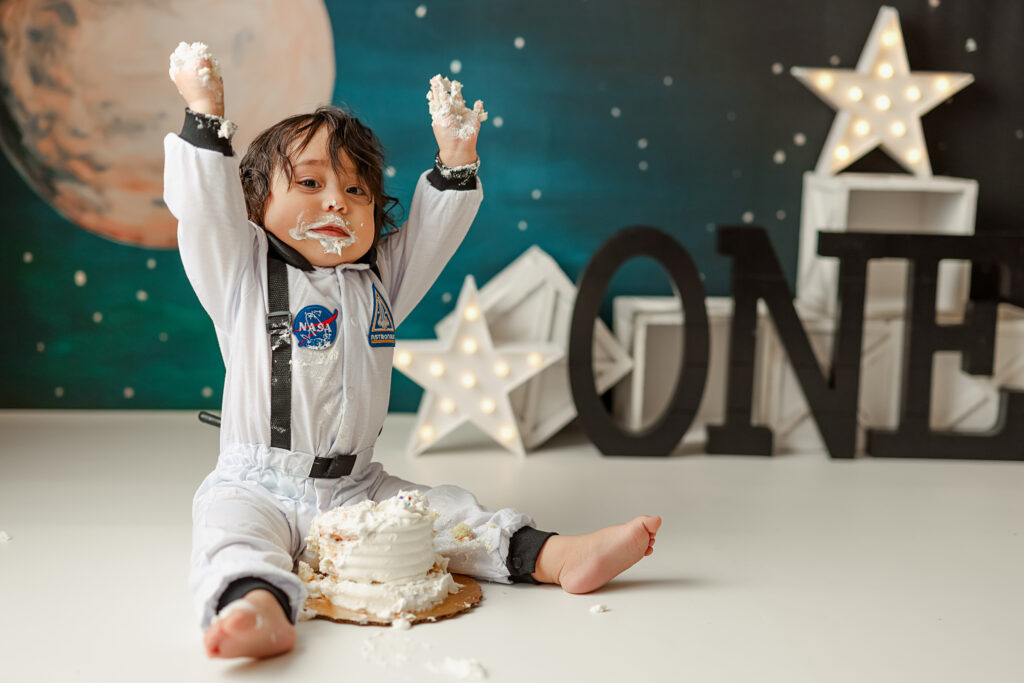 Kingsland Georgia Camden County Jacksonville Florida Cake Smash and Family Photographer