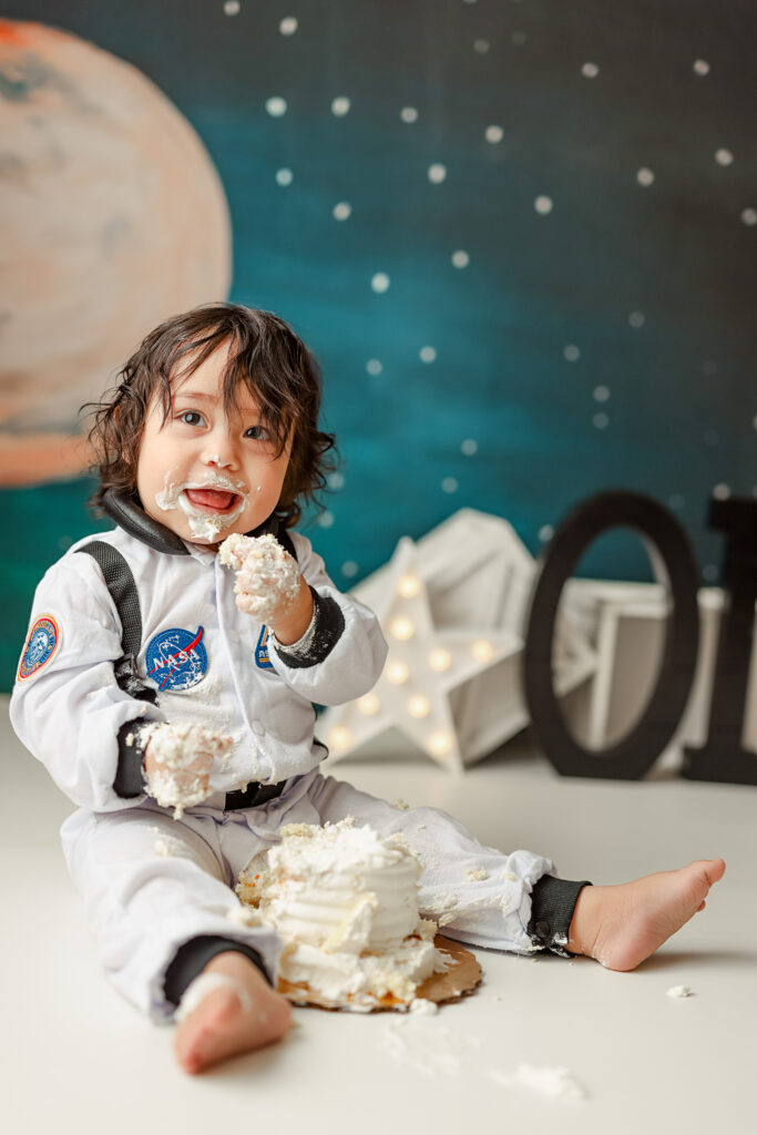 Kingsland Georgia Camden County Jacksonville Florida Cake Smash and Family Photographer