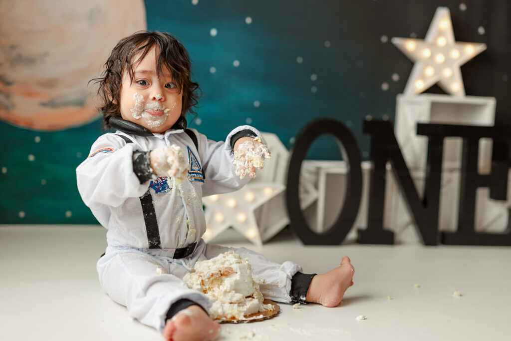 Kingsland Georgia Camden County Jacksonville Florida Cake Smash and Family Photographer