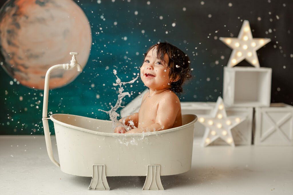 Kingsland Georgia Camden County Jacksonville Florida Cake Smash and Family Photographer