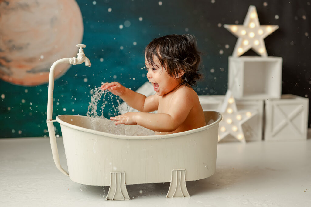 Kingsland Georgia Camden County Jacksonville Florida Cake Smash and Family Photographer