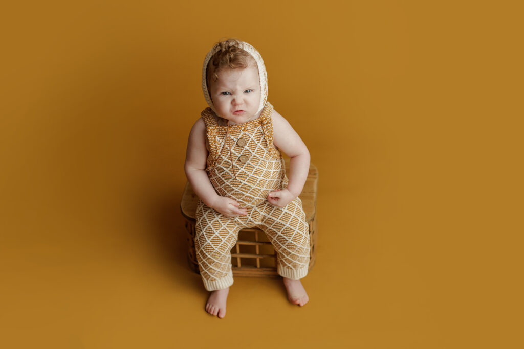 Winnie The Pooh Cake Smash Kingsland Georgia Jacksonville Florida Family Baby Photographer