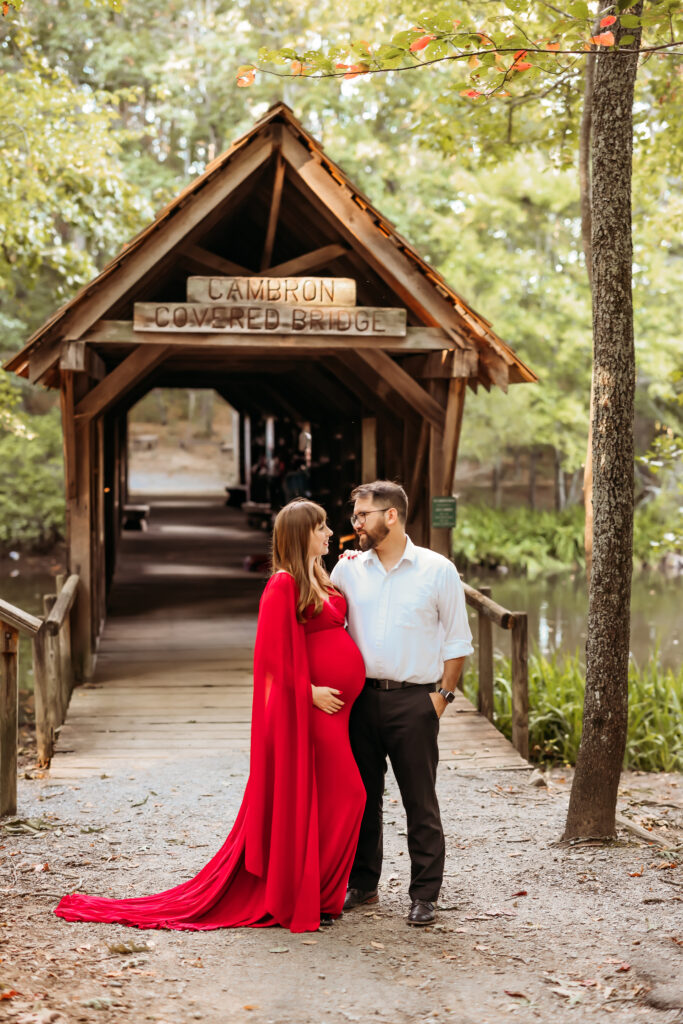 Golden Hour Outdoors Maternity Photography Kingsland Savannah Georgia