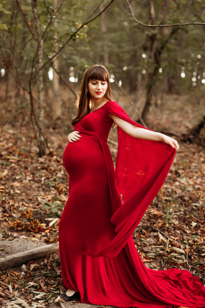 Golden Hour Outdoors Maternity Photography Kingsland Savannah Georgia