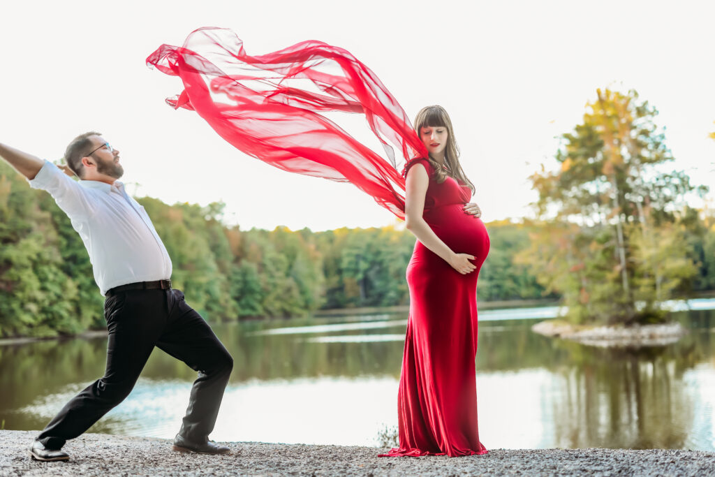 Golden Hour Outdoors Maternity Photography Kingsland Savannah Georgia