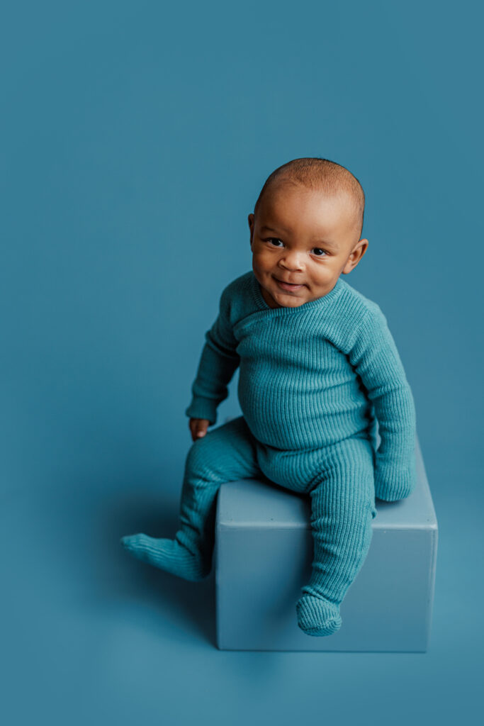 Kingsland Georgia Jacksonville Florida Baby Sitter Milestone Studio Photographer