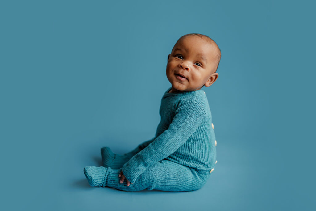 Kingsland Georgia Jacksonville Florida Baby Sitter Milestone Studio Photographer