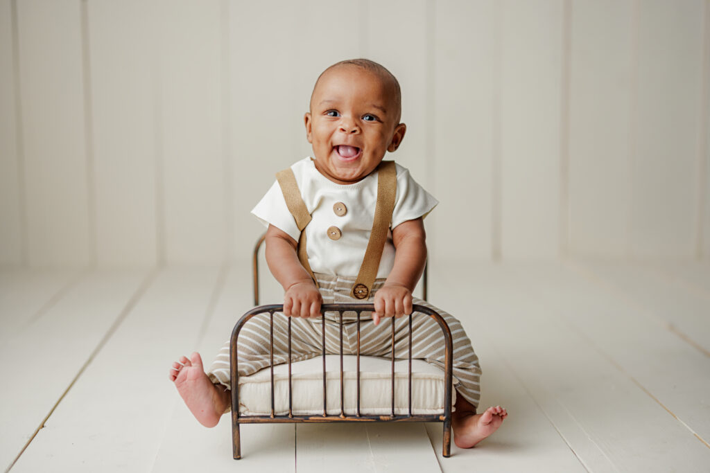 Kingsland Georgia Jacksonville Florida Baby Sitter Milestone Studio Photographer