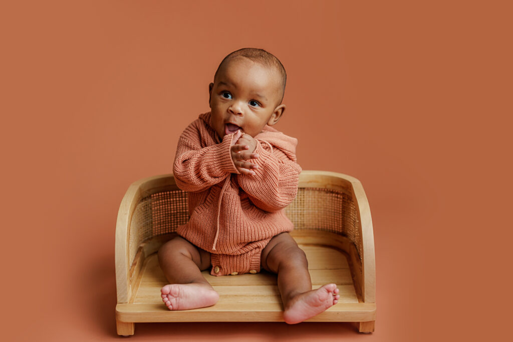 Kingsland Georgia Jacksonville Florida Baby Sitter Milestone Studio Photographer