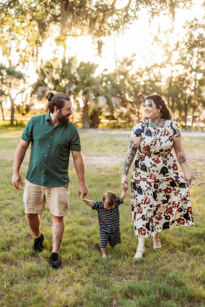 Saint Marys Waterfront Park Kingsland Georgia Family Photo