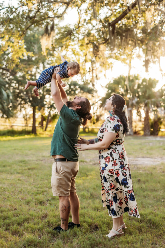 Saint Marys Waterfront Park Kingsland Georgia Family Photo