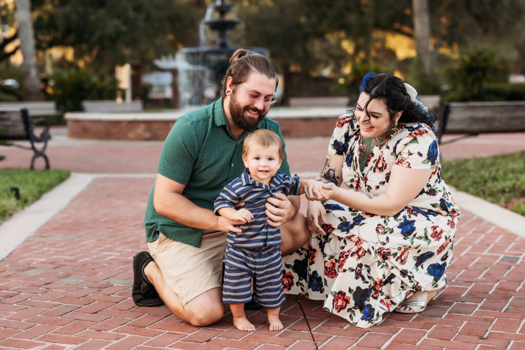 Saint Marys Waterfront Park Kingsland Georgia Family Photo