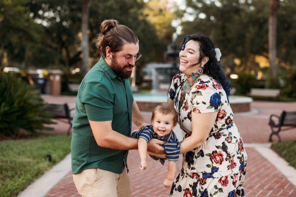 Saint Marys Waterfront Park Kingsland Georgia Family Photo