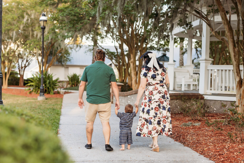 Saint Marys Waterfront Park Kingsland Georgia Family Photo