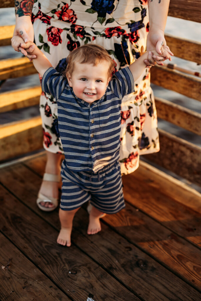 Saint Marys Waterfront Park Kingsland Georgia Family Photo